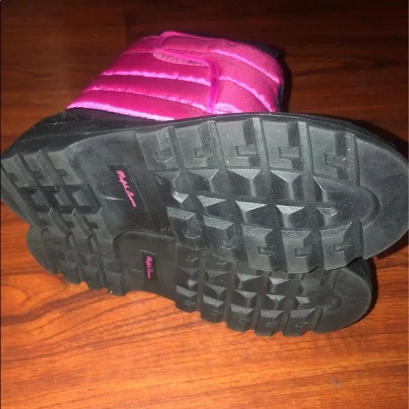 COPY - Polo Ralph Lauren Vancouver EZ Pull-On Big Kids Raspberry Snow Boots - Picture 9 of 11